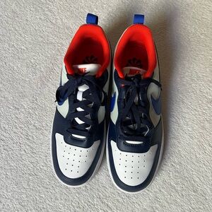 Nike Court Borough Low Recraft GS ‘Midnight Navy Team/Orange colorway’